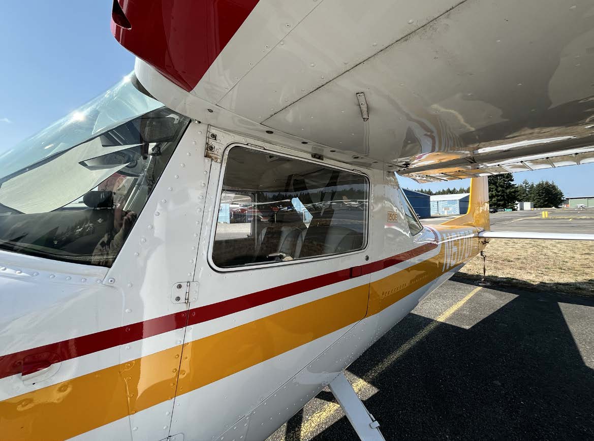 MOSAIC defines light sport aircraft by stall speed, not gross weight, making it possible for legacy single-engine trainers like the Cessna 150 to be flown by sport pilots. [Credit: Meg Godlewski]