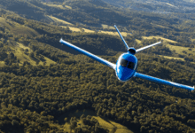 Vision Jet over green hills [Credit: Cirrus]