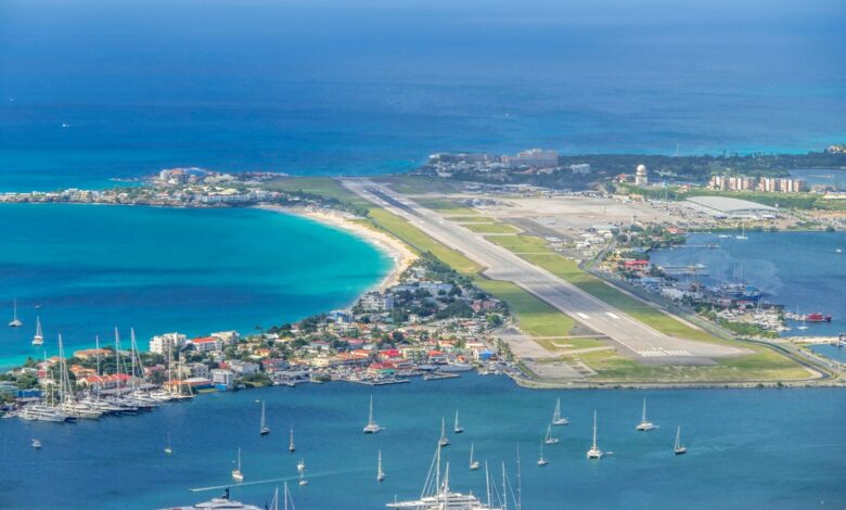 Princess Juliana International Airport (TNCM) in Sint Maarten.
