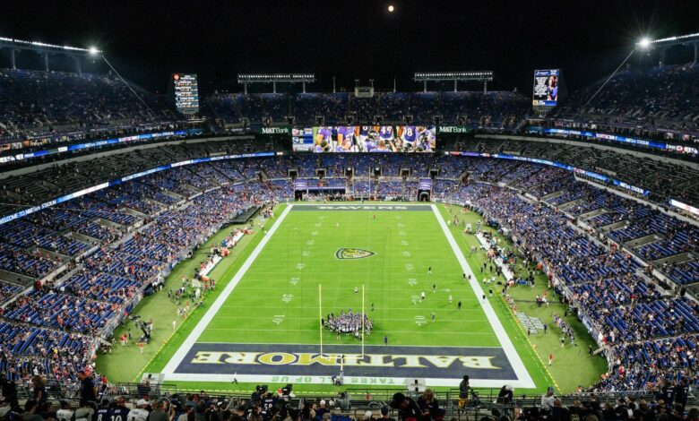 Ravens M&T Bank NFL stadium