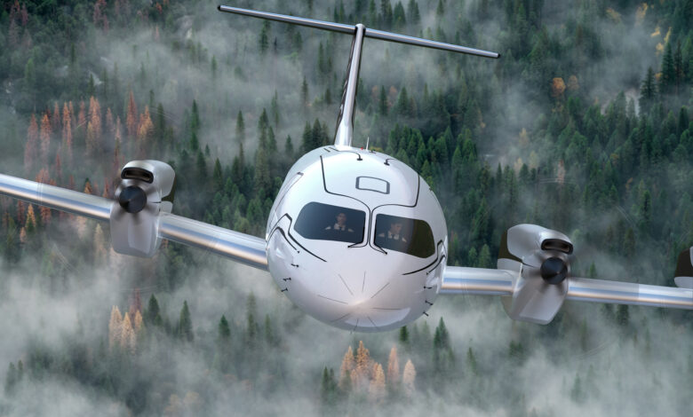 Evio 810 hybrid electric regional aircraft concept