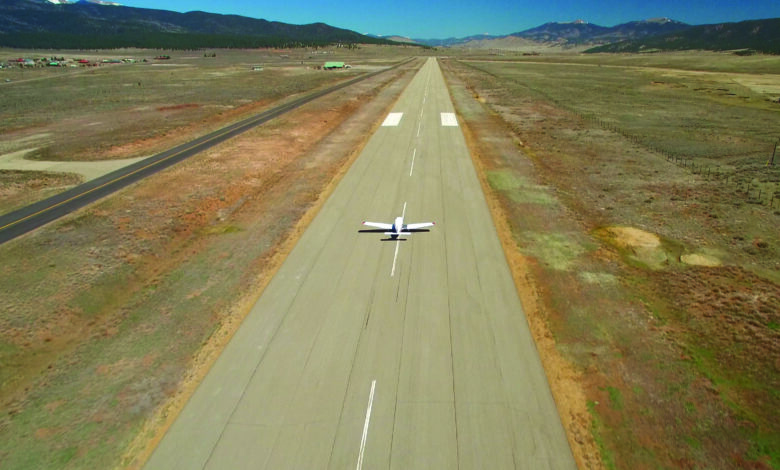 Runway at Angel Fire Airport [Credit: Spencer Hamons]