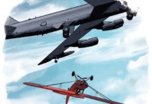 The author said, ‘Nothing happened for several seconds, then…wham! I was diving straight down in a violent spin. I had never seen a spin, let alone been in one.’ [Illustration: Joel Kimmel]