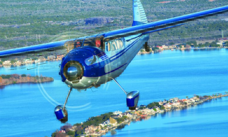 Steve Allen has logged 1,500 hours in this 195, which he bought 18 years ago. [Credit: Glenn Watson]