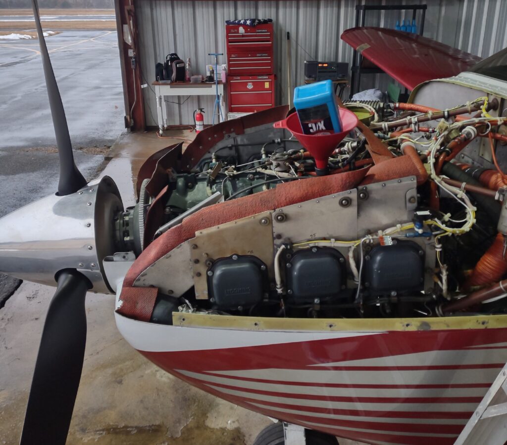 A good filter-cutting tool helps pilots look forward to oil changes. [Credit: Jonathan Welsh]