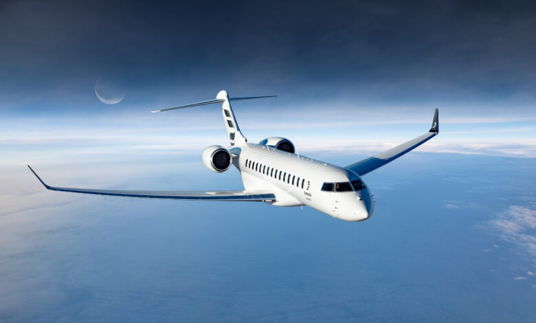 Bombardier Global 8000 business jet