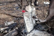 Wreckage of Jenny Blalock’s Beechcraft Debonair [Credit: National Transportation Safety Board]