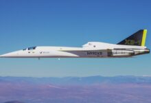 Boom Supersonic XB-1 demonstrator in test flight
