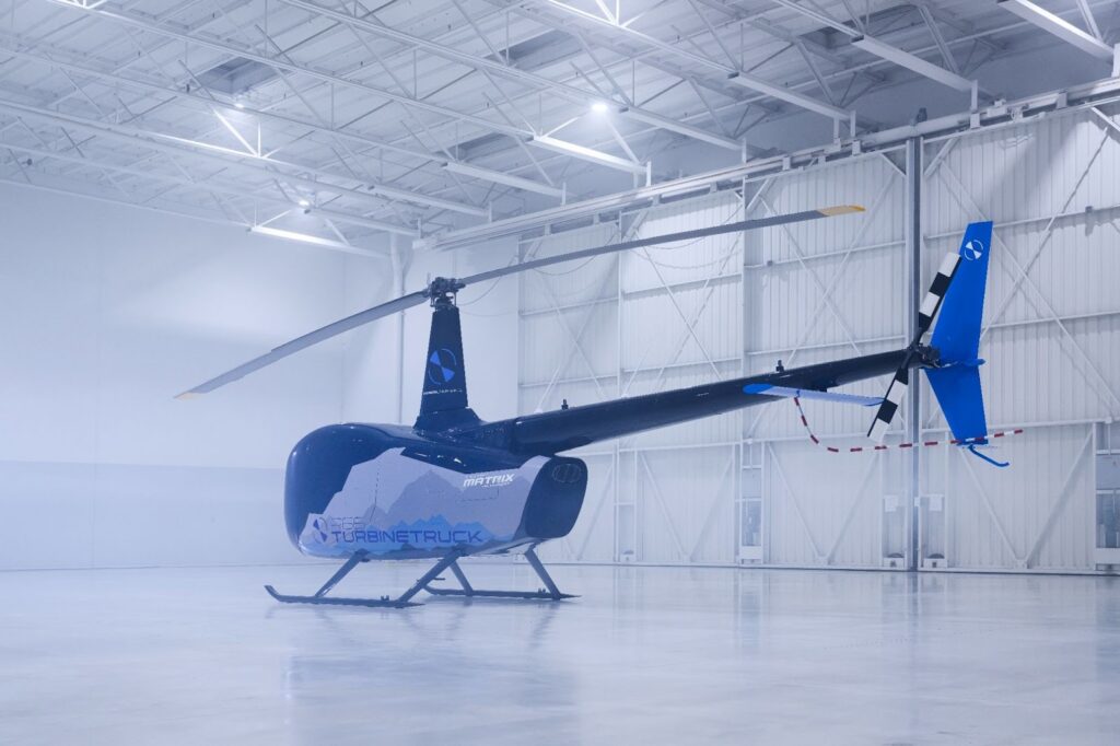 Robinson R66 autonomous Turbinetruck helicopter
