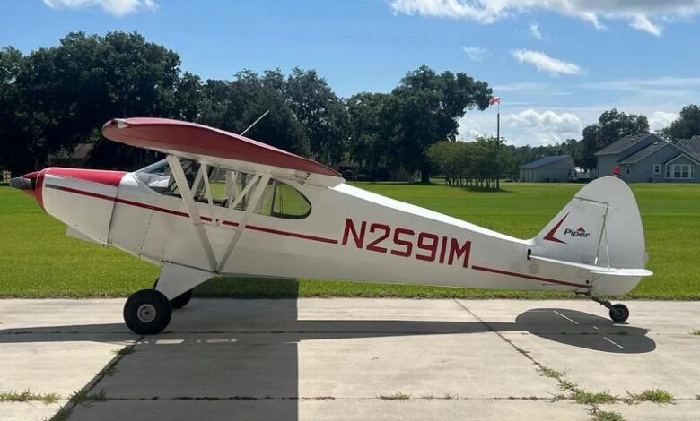 1946 Piper PA-12 Super Cruiser [Credit: Mike Lewis]