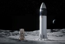 NASA Artemis HLS landers SpaceX Blue Origin
