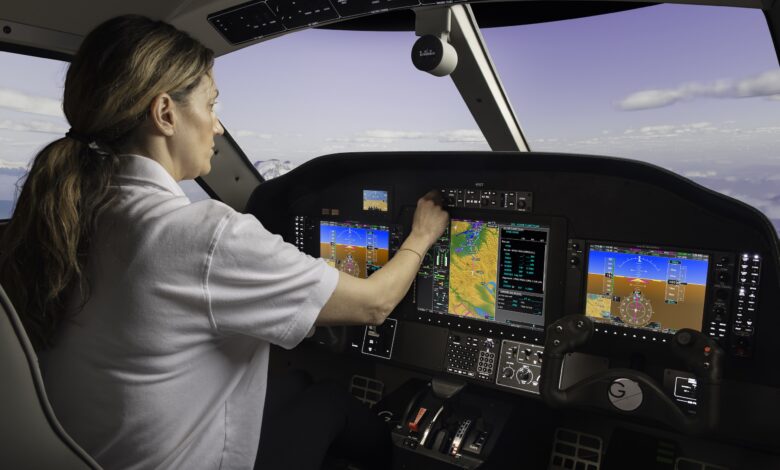 One-G Simulation has launcheds its TBM 900 sim—the Tarbes 9.00— created through hands-on actual aircraft demonstration and application. [Credit: One-G Simulation]