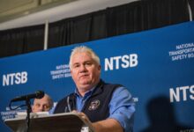 J. Todd Inman at an NTSB press conference [Credit: Shutterstock]