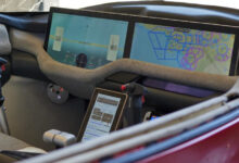 Airhart Sling interior with fly by wire control system display