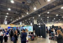Exhibit hall at the 2026 WAI Conference in Grapevine, Texas [Credit: Francecsa Baldi]