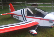 Michael Jackson’s Onex on the ramp at Blairstown Airport [Credit: Michael Jackson]