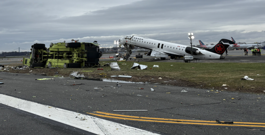 Both vehicles after the collision [Credit: NTSB]