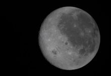 moon photo taken from artemis ii integrity orion crew capsule