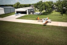 Pecan Plantation, a master-planned development, covers 4,200 acres and consists of two airparks in Texas. [Credit: Gustav Schmiege Photography/Patten Properties]